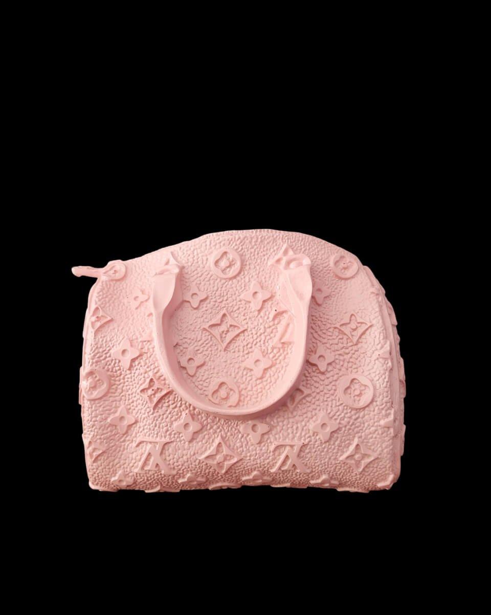 Louis Vuitton vaas tas roze