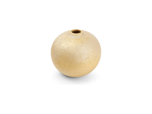 Gouden vaas met glittertje rond